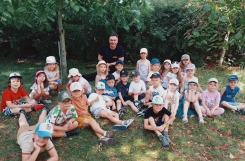 2024-07-16 - Pszczółki - Bezpieczne wakacje - zajęcia edukacyjne ze strażnikiem miejskim